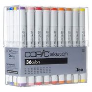 Copic Sketch 36'lı Set Basic Colours Kalem