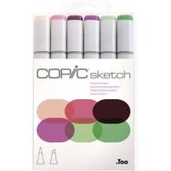 Copic Sketch 6'lı Floral Favorites 1 Marker Set