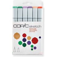 Copic Sketch 6'lı Secondary Tones Marker Set