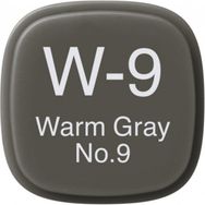 Copic Sketch W-9 Warm Gray No.9 Marker Kalem