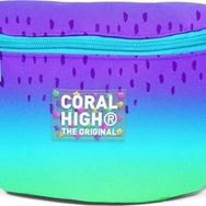 Coral High 11545 Mor Lila Renk Geçişli Bel Çantası
