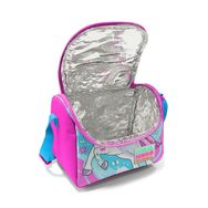 Coral High 11711 Kids Mavi Neon Pembe Unicorn Desenli Thermo Beslenme Çantası