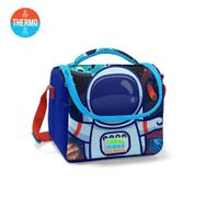 Coral High 11724 Kids Saks Mavi Astronot Desenli Thermo Beslenme Çantası