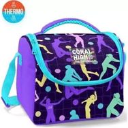 Coral High 11776 Kids Mor Voleybol Desenli Thermo Beslenme Çantası