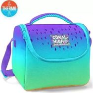 Coral High 11777 Kids Mor Lila Renk Geçişli Thermo Beslenme Çantası