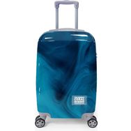 Coral High 16533 50 cm Renkli Desenli Kabin Boy Valiz