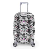 Coral High 16543 50 cm Kedi Desenli Kabin Boy Valiz