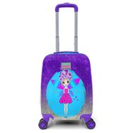 Coral High 16726VK06 Pembe Mavi Çocuk Valizi