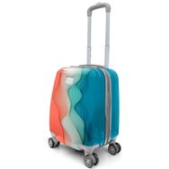 Coral High 16762 40 cm Renkli Desenli Mini Kabin Boy Valiz