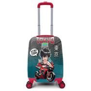 Coral High 16782 Anime Motorsiklet Desenli Minik Boy Cocuk Valizi