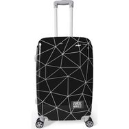 Coral High 16807 Renkli Desenli 60 cm Orta Boy PC Valiz