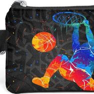 Coral High 21912 Gri Basketbol Desenli Bozuk Para Çantası