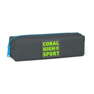 Coral High 22334 Sport Gri Tek Bölmeli Kalem Çantası
