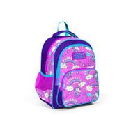 Coral High 23404 Kids Mor Açık Pembe Unicorn Desenli Üç Bölmeli Okul Sırt Çantası