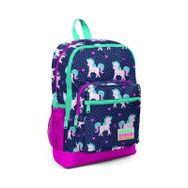 Coral High 23467 Mor Unicorn Baskılı 3'lü Okul Çantası Seti