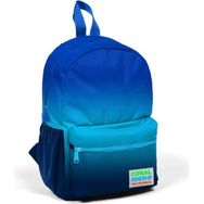 Coral High 23545 Minik Yuva Lacivert Mavi Renk Geçişli Desenli Iki Bölmeli Sırt Çantası