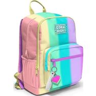 Coral High 23630 Renkli Çizgili Desenli Okul Sırt Çantası
