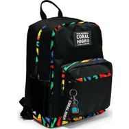 Coral High 23633 Siyah Grafiti Desenli Okul Sırt Çantası
