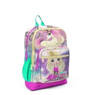 Coral High 23733 Kids Pembe Su Yeşili Unicornlu Kız Desenli Dört Bölmeli Okul Sırt Çantası