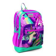 Coral High 23758 Kids Pembe Su Yeşili Unicorn Desenli Okul Sırt Çantası