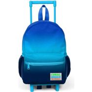 Coral High 24045 Anaokulu Çekçekli Sırt Çantası Mavi Renkli Okul Çantası