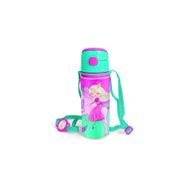 Coral High 600 ml 11952 M11 Kids Açık Pembe Mor Unicornlu Prenses Desenli Alüminyum Matara