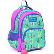 Coral High Coral High Açık Yeşil Pembe Yazılı İlkokul Okul Sırt Çantası