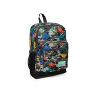 Coral High Kids Gri Dinozor Desenli USB Şarjlı Kulaklık Çıkışlı 23286 Okul Sırt Çantası