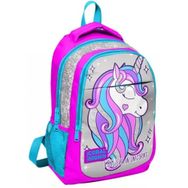 Coral High Pembe Mavi Unicorn Kız Çocuk İlkokul Ortaokul Sırt Okul Çantası