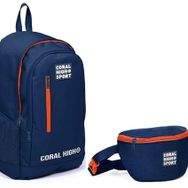 Coral High Sport Lacivert İlkokul Ortaokul Lise Okul Çantası Seti