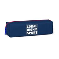 Coral High Sport Lacivert Kırmızı Tek Bölmeli Kalemlik