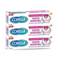 Corega 3x40 gr Yastık Konforlu Diş Protezi Yapıştırıcı Krem