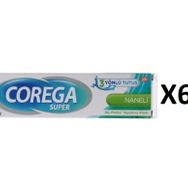 Corega 6x40 gr Super Protez Yapıştırıcı Naneli Krem