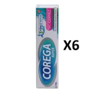 Corega 6x40 gr Tat İçermez Diş Protez Yapıştırıcı Krem