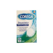Corega Beyazlatıcı 30'lu Diş Protezi Temizleyici Tablet