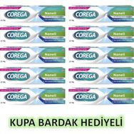 Corega Naneli 10x40 gr Diş Protezi Yapıştırıcı Krem