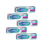 Corega Super Tat İçermez 5x40 gr Diş Protezi Yapıştırıcı Krem