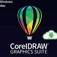 CorelDraw Graphics Suite 2023 Mac OS 1 Yıllık Abonelik Yazılım