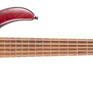 Cort 5 Telli Open Pore Burgundy Red B5 Element Opbr Bas Gitar