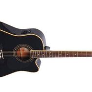 Cort AD880CE-BK Elektro Akustik Gitar