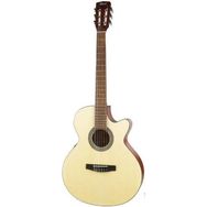 Cort CEC1F OP Open Pore Elektro Klasik Gitar