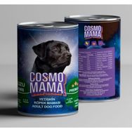 Cosmo Premium Kuzu Etli Yetişkin 24 Adet Köpek Konserve Maması