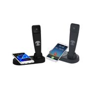 Cosmostech Kablosuz Şarj Cihazı Standı/Kablosuz ve USB ile Şarj Edilebilir Masa Üstü Şık Şarj Standı