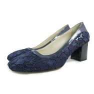 Costo Shoes 1924 Lacivert Kadın Topuklu Ayakkabı