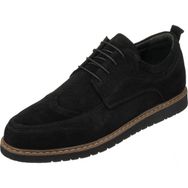 Costo Shoes AB1386 Siyah Süet Çift Katlı Termo Taban Erkek Spor Ayakkabı