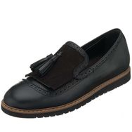 Costo Shoes AG1017 45-46-47-48-49-50 Siyah 4 Mevsim Üst Kalite Termo Taban Büyük Numara Erkek Ayakkabısı Rahat Geniş Kalıp