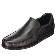 Costo Shoes AG2000 Siyah Deri Büyük Numara Rok Kauçuk Taban Rahat Geniş Kalıp Dana Derisi Özel Seri Erkek Ayakkabı