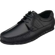 Costo Shoes AG2018 Siyah Rok Deri Erkek Ayakkabı