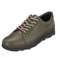 Costo Shoes AG8008 Haki Büyük Numara Dana Derisi Rahat Geniş Kalıp Erkek Spor Ayakkabı