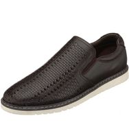 Costo Shoes AG8444-5 45-46-47-48-49-50 Kahve Rahat Geniş Kalıp 4 Mevsim Üst Kalite Termo Taban Büyük Numara Erkek Ayakkabısı